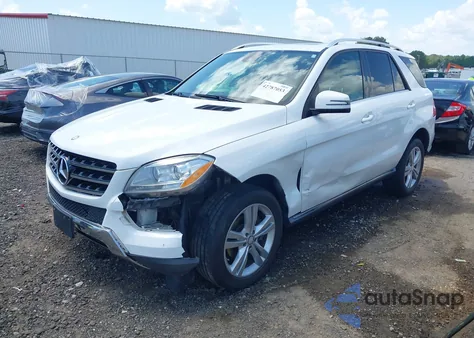 2014 Mercedes-Benz Ml 350 4Matic из США, поврежденный, VIN 4JGDA5HB2EA357131